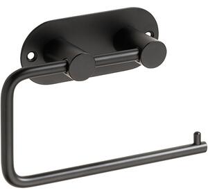 Bemeta Design EASY01: Držák toaletního papíru, nerez, černá - 164112020