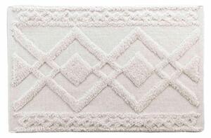Bílá koupelnová předložka 50x80 cm Gladis – douceur d'intérieur