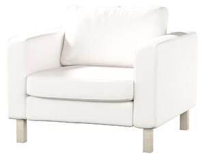 Potah na křeslo IKEA Karlstad, krátký barva bílá