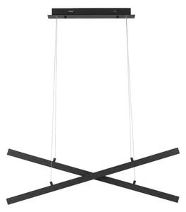 LED lustr X-Line 100 černé – Černá