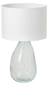 Stolní lampa CLASSICO 60 CM bílá recyklované sklo Svítidla | Stolní