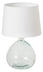 Stolní lampa CLASSICO 40 CM bílá recyklované sklo Svítidla | Stolní