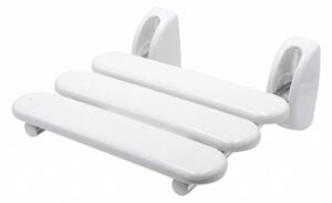 Ridder Premium Sedačka do sprchy sklopná, nosnost 130 KG - bílá, 36 × 25,4 cm, A140101