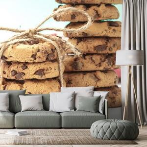 Samolepící fototapeta americké cookies sušenky - 375x250 cm