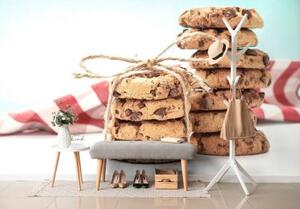 Tapeta cookies sušenky - 300x200 cm