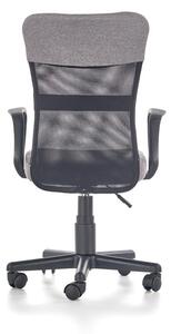 HALMAR TIMMY dětská židle šedá/černá (1084)