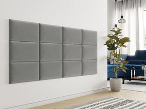 Čalouněný nástěnný panel 50x30 PAG - šedý