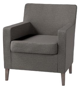 Potah na křeslo IKEA Karlstad barva šedá látka pletený vzor