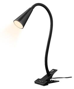 Livarno® Stolní LED lampa Freya (Led lampa se svorkou, černá) (100397707001)