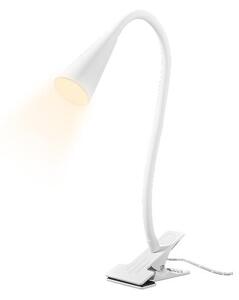 Livarno® Stolní LED lampa Freya (Led lampa se svorkou, bílá) (100397707002)