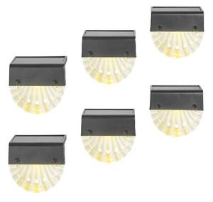 Livarno® Solární LED svítidlo, 6dílná sada (kulatá) (100404699002)
