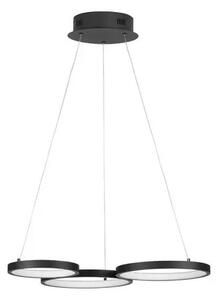 LED lustr Magnus 55 černé – Černá