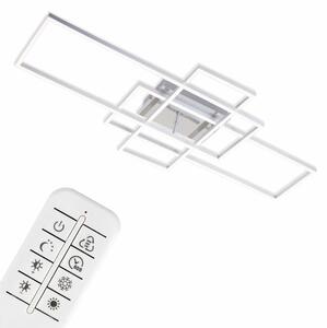 BRILO 3156-018 LED CCT rám 104 cm 2x19W 2500lm chrom - BRILO