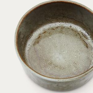 OnaDnes -20% Hnědá keramická miska Kave Home Serni 15 cm