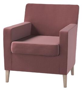 Potah na křeslo IKEA Karlstad barva fialová látka sametová