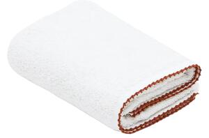 Bílý bavlněný ručník Kave Home Sinami 30 x 50 cm