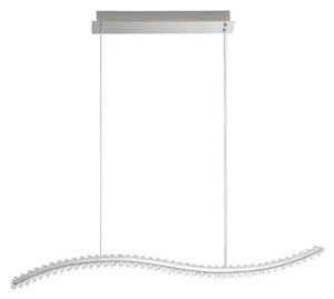Křišťálový lustr Aurelia 100 Chrome – Šedá