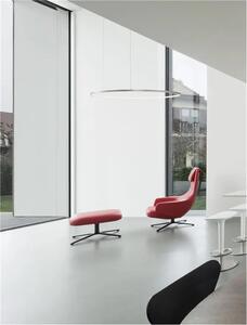 LED lustr Tarquin 100 Stříbrná – Šedá