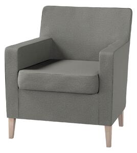 Potah na křeslo IKEA Karlstad barva šedá látka pletený vzor