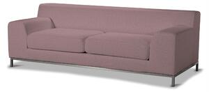 Potah na pohovku IKEA Kramfors 3-místná barva růžová látka pletený vzor
