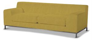 Potah na pohovku IKEA Kramfors 3-místná barva žlutá látka pletený vzor