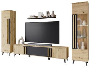 OBÝVACÍ STĚNA dub artisan - Online Only obývací stěny, Online Only