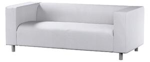 Potah na pohovku IKEA Klippan 2-místná barva šedá látka pletený vzor