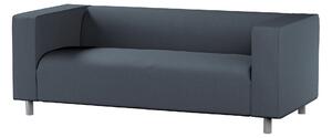 Potah na pohovku IKEA Klippan 2-místná barva modrá látka pletený vzor