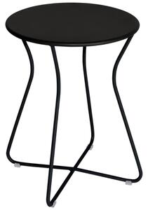 Černá kovová zahradní stolička Fermob Cocotte 34 cm