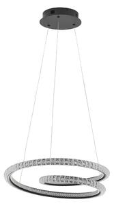 LED lustr Ginevra 48 černé