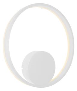 LED nástěnné svítidlo Halo 40 bílé – 1 x 24 W