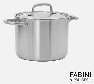 Fabini FABINI & Pohlreich - Hrnec z pětivrstvé nerezové oceli s poklicí Ø 24 cm (8 l)