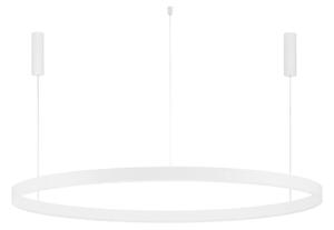 LED lustr Motif 150 bílé stmívatelné – Bílá