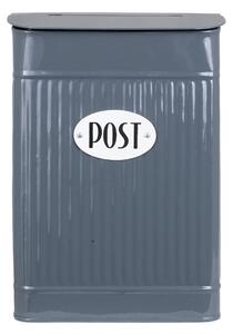 Plechová poštovní schránka Hugo Blue