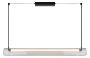 Nordlux - LED Stmívatelný lustr na lanku ALIANI LED/20W/230V 3000K černá/čirá