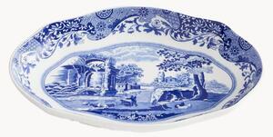 Porcelánový snídaňový talíř Blue Italian