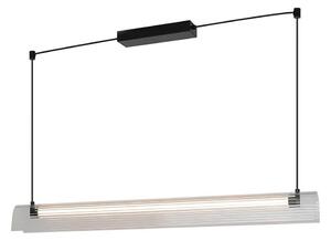 Nordlux - LED Stmívatelný lustr na lanku ALIANI LED/20W/230V 3000K černá/čirá