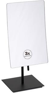 Bemeta Design Kosmetické zrcátko, 210 x 130 mm, jednostranné, na postavení, černá - 116201310
