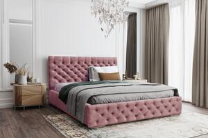 Postel MODEL 02 120x200 starorůžová - MAGIC VELVET 2257