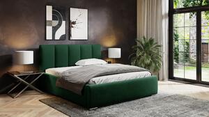 Postel MODEL 08 200x200 zelená - MAGIC VELVET 2225
