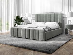 Postel MODEL 12 120x200 šedá - MAGIC VELVET 2217
