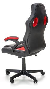 Kancelářská židle KENU černá/červená