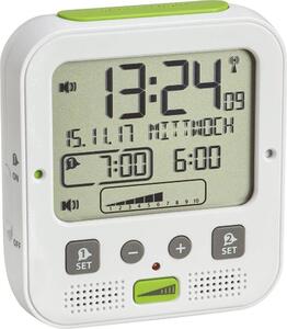 Rádiově řízený budík s vibrační jednotkou a extra hlasitým zvoněním TFA 60.2538.02 BOOM