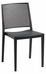 ROJAPLAST Zahradní židle - GRID, plastová Barva: antracit