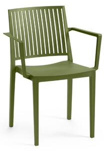 ROJAPLAST Zahradní židle - BARS ARMCHAIR, plastová Barva: béžová
