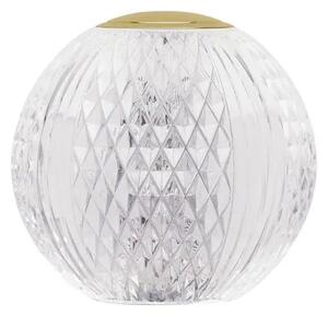 Rustikální stolní lampa Brillante 9 zlaté – LED