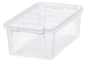 SmartStore Úložný box s bílými klipy Classic, 3,6 l, 3,6 l