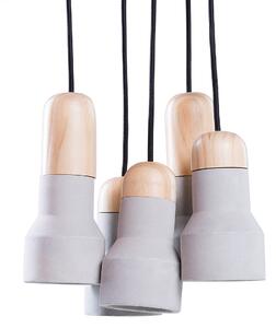 Závěsná lampa APURE Beton Šedá