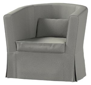 Potah na křeslo IKEA Ektorp Tullsta barva šedá látka pletený vzor