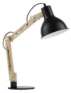 Dřevěná stolní lampa Grou 41.3 černá